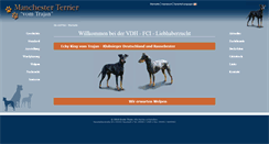 Desktop Screenshot of manchester-terrier-vom-trajan.de